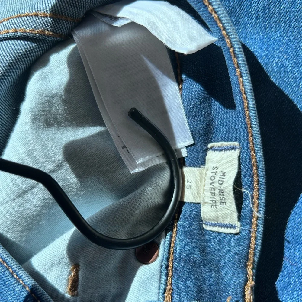 Madewell midrise stovepipe jeans